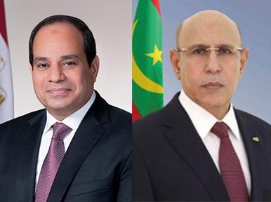 الرئيس غزواني يهنئ نظيره المصري بمناسبة عيد بلاده الوطني