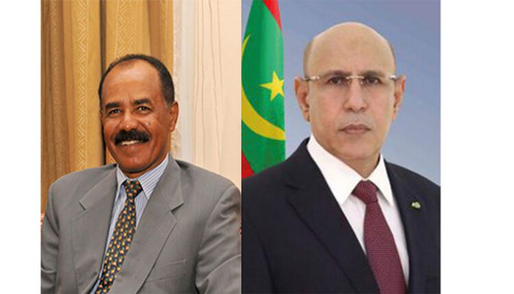 الرئيس غزواني: حرصون على تعزيز علاقة التعاون مع دولة إريتريا