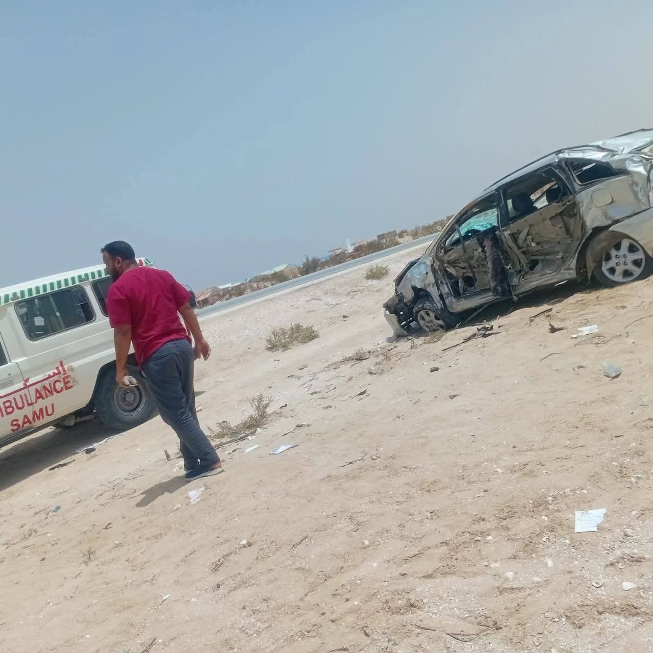 وفاتان في حادثي سير على طريقي أطار وروصو