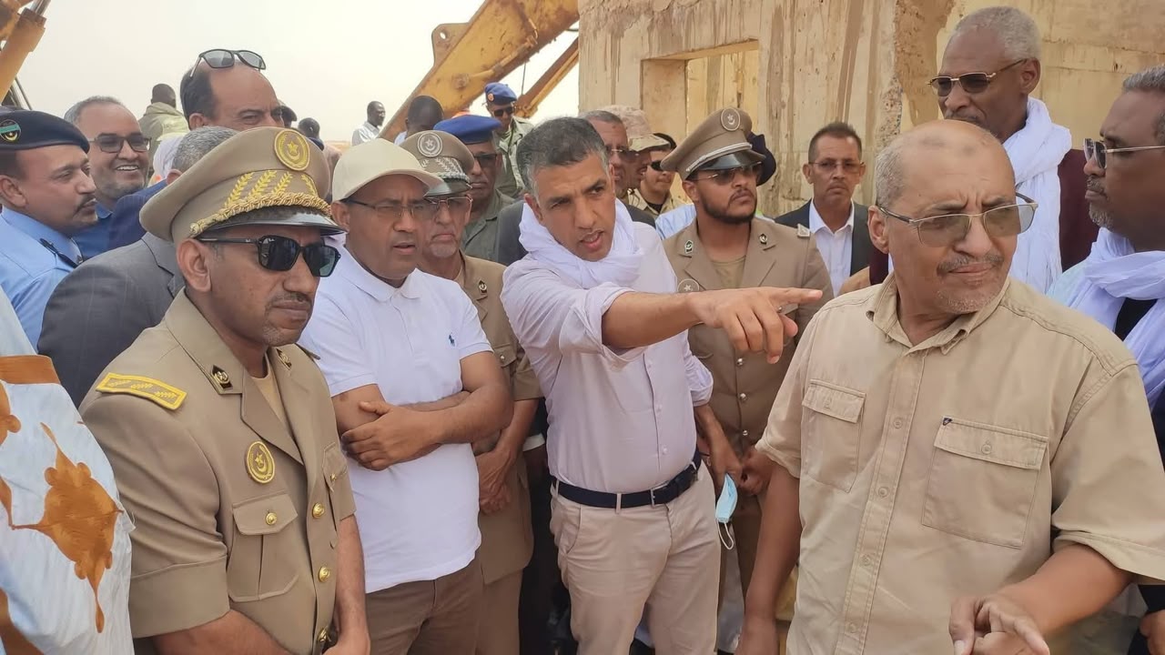 is وزير الزراعة يتفقد مشروع "الركبة" بلبراكنة ويؤكد تسريع الأشغال قبل اكتمال إنجازه