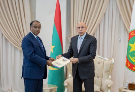 نواكشوط: رئيس الجمهورية يستقبل مبعوثا خاصا للرئيس الصومالي