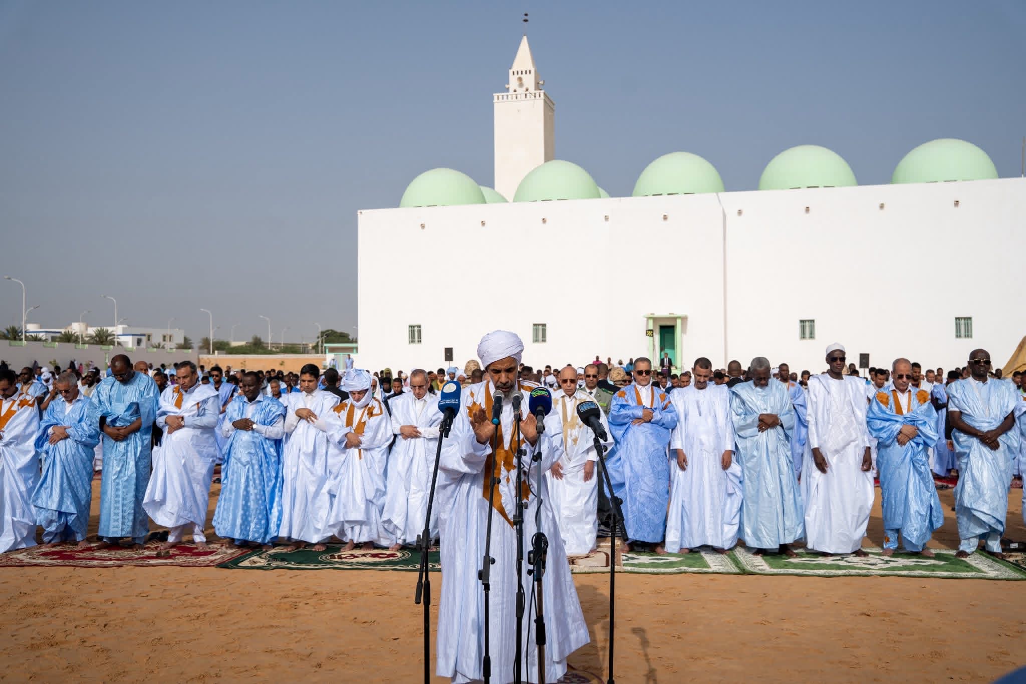 نواكشوط: رئيس الجمهورية يؤدي صلاة عيد الأضحى بالجامع العتيق